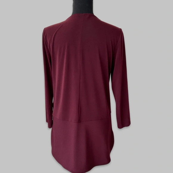 Ralph Lauren  Wine Colour Jersey Top - Picture 3 of 14